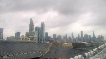 Weather camera view of Soldier Field.