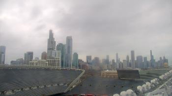 Weather camera view of Soldier Field.