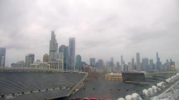 Weather camera view of Soldier Field.