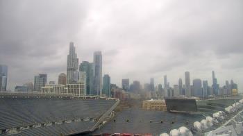 Weather camera view of Soldier Field.