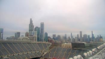 Weather camera view of Soldier Field.