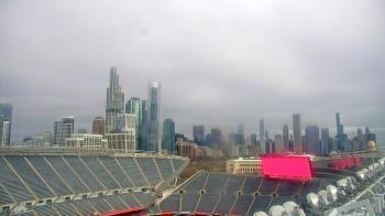 Weather camera view of Soldier Field.