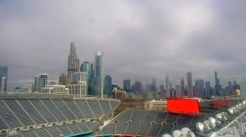 Weather camera view of Soldier Field.