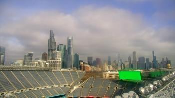 Weather camera view of Soldier Field.