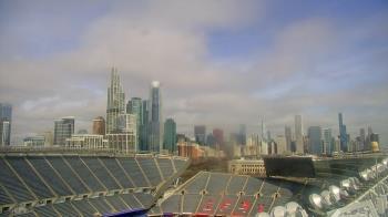 Weather camera view of Soldier Field.