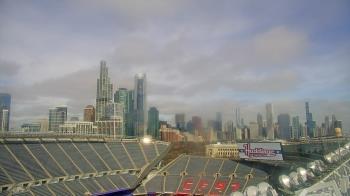 Weather camera view of Soldier Field.