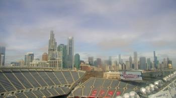 Weather camera view of Soldier Field.