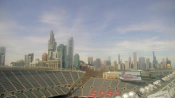 Weather camera view of Soldier Field.