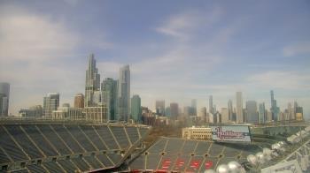 Weather camera view of Soldier Field.