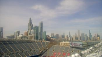 Weather camera view of Soldier Field.