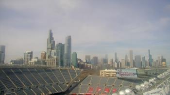Weather camera view of Soldier Field.