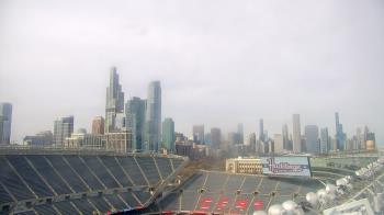 Weather camera view of Soldier Field.