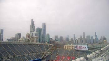Weather camera view of Soldier Field.
