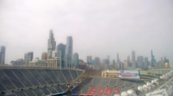Weather camera view of Soldier Field.