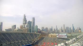 Weather camera view of Soldier Field.