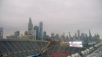 Weather camera view of Soldier Field.