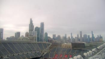 Weather camera view of Soldier Field.
