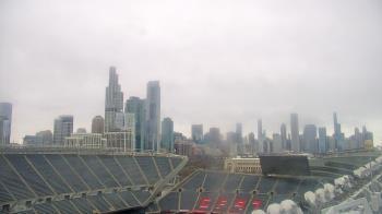 Weather camera view of Soldier Field.