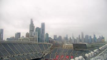 Weather camera view of Soldier Field.