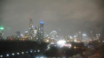 Weather camera view of Soldier Field.