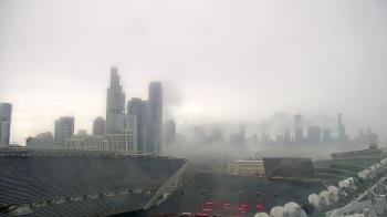 Weather camera view of Soldier Field.