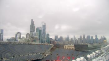 Weather camera view of Soldier Field.