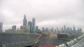 Weather camera view of Soldier Field.