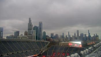 Weather camera view of Soldier Field.