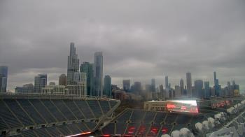 Weather camera view of Soldier Field.