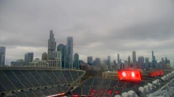 Weather camera view of Soldier Field.