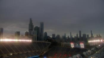 Weather camera view of Soldier Field.