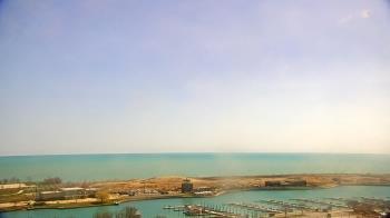 Weather camera view of Soldier Field.