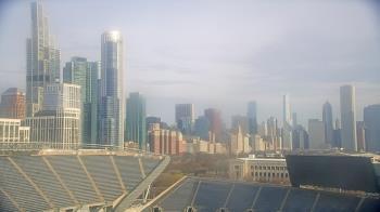 Weather camera view of Soldier Field.