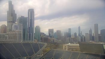 Weather camera view of Soldier Field.