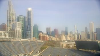 Weather camera view of Soldier Field.
