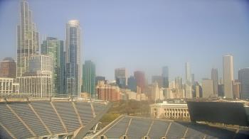 Weather camera view of Soldier Field.