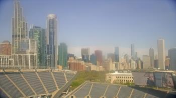 Weather camera view of Soldier Field.