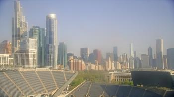 Weather camera view of Soldier Field.