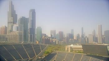 Weather camera view of Soldier Field.