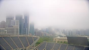 Weather camera view of Soldier Field.