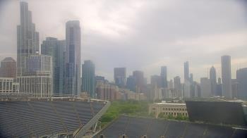Weather camera view of Soldier Field.
