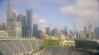 Weather camera view of Soldier Field.