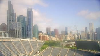 Weather camera view of Soldier Field.