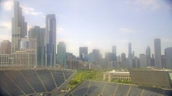 Weather camera view of Soldier Field.