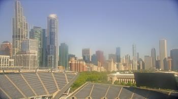 Weather camera view of Soldier Field.