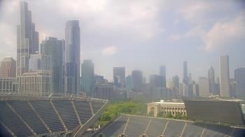 Weather camera view of Soldier Field.