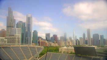 Weather camera view of Soldier Field.