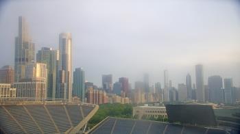Weather camera view of Soldier Field.
