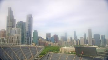Weather camera view of Soldier Field.