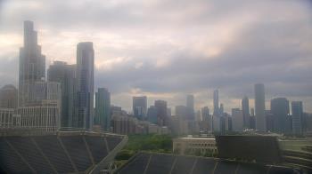 Weather camera view of Soldier Field.